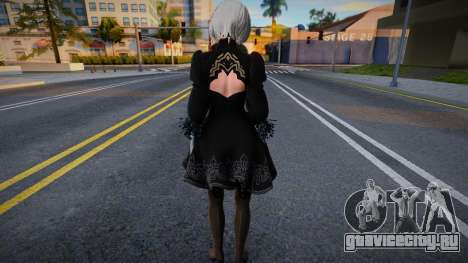 Naotara Li cosplay: 2B (Extra thicc) with Skirt для GTA San Andreas