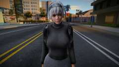 Fiona Cosplay: Shirogane Noel Casual [With Bag] для GTA San Andreas