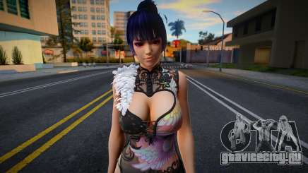 DOAXVV Nyotengu - Phantom Black Dragon v2 для GTA San Andreas