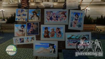 Waifu Street Art для GTA 4