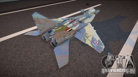 MiG 29 Yemeni army v1 для GTA San Andreas