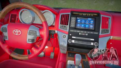 Toyota Land Cruiser 200 (Devel) для GTA San Andreas
