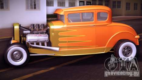 1931 Ford Model A Coupe Hot Rod Stripes V2 для GTA Vice City