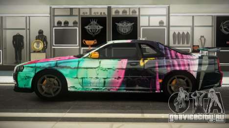 Nissan Skyline R34 GT V-Spec S11 для GTA 4