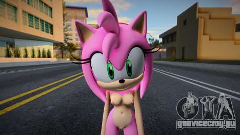 STH: Amy Rose - Nude для GTA San Andreas