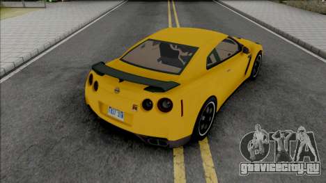 Nissan GT-R R35 Egoist для GTA San Andreas