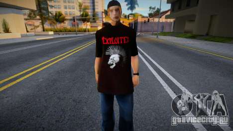 Модник в футболке для GTA San Andreas