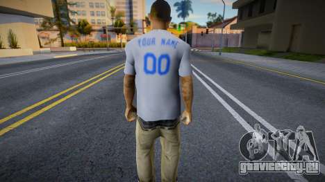 Модник в футболке v3 для GTA San Andreas
