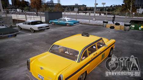 Checker Marathon 1977 Taxi V.2 для GTA 4