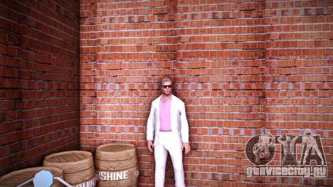 Агент в гражданской одежде HD v8 для GTA Vice City