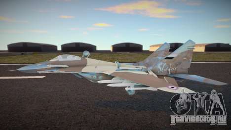 MiG 29 Yemeni army v3 для GTA San Andreas