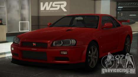 Nissan Skyline R34 GT V-Spec для GTA 4