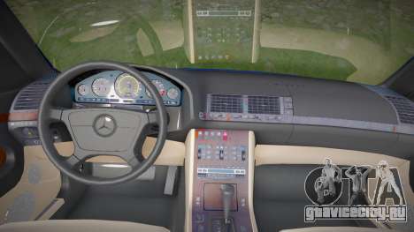Mercedes-Benz W140 S600 (Devel) для GTA San Andreas