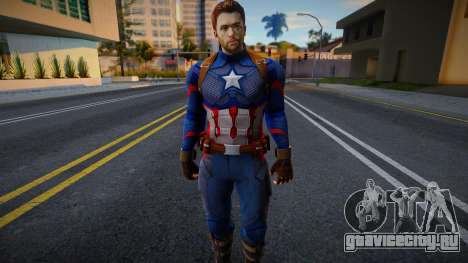 Capitan America для GTA San Andreas