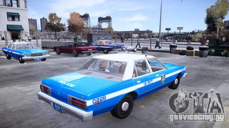 Dodge Aspen 1979 NY Police Department для GTA 4