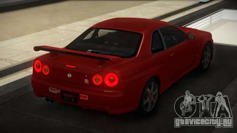 Nissan Skyline R34 GT V-Spec для GTA 4