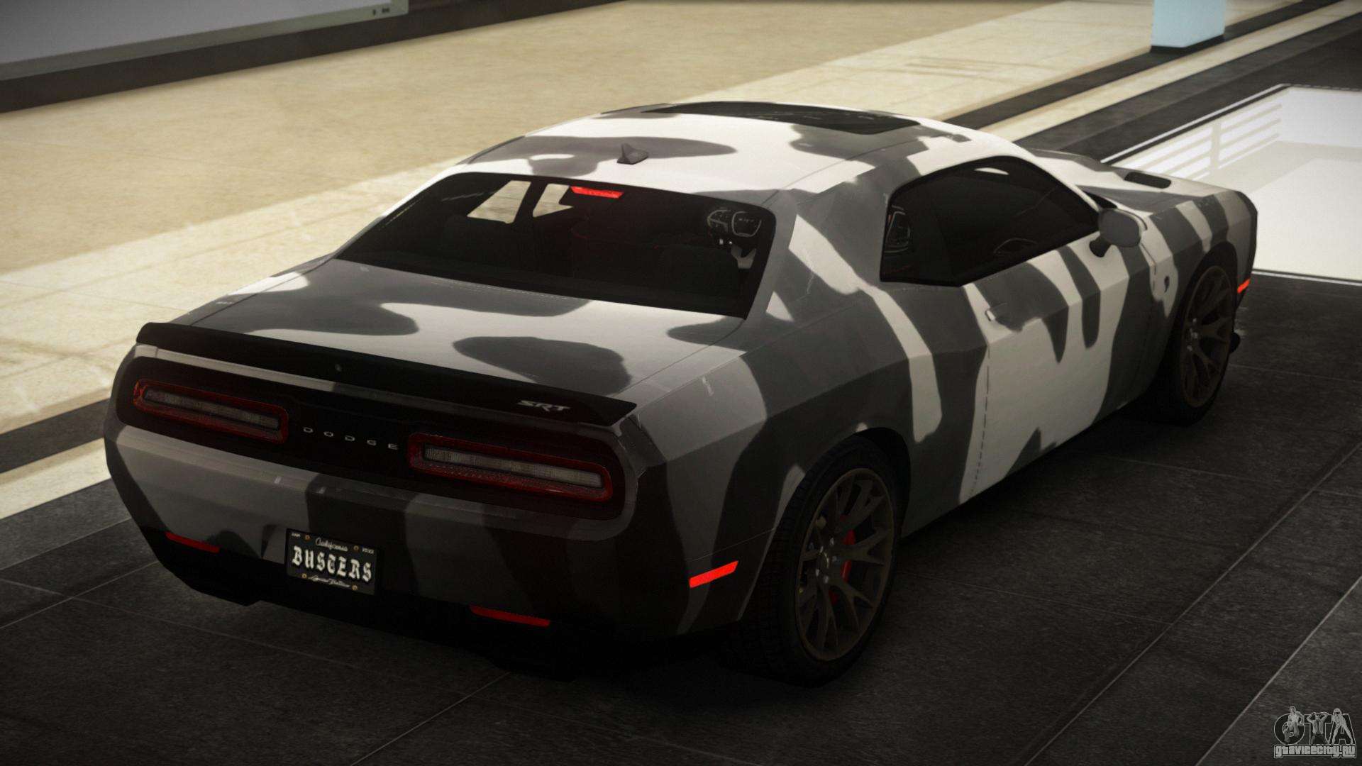 Dodge Challenger srt Hellcat Widebody look 4k