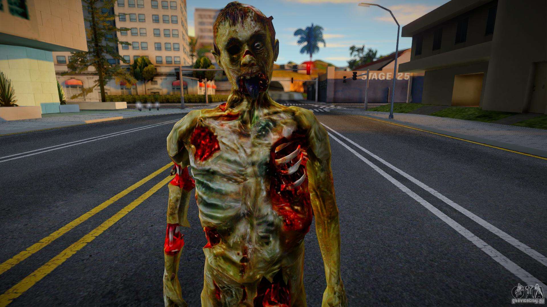 Zombie skin v29 для GTA San Andreas