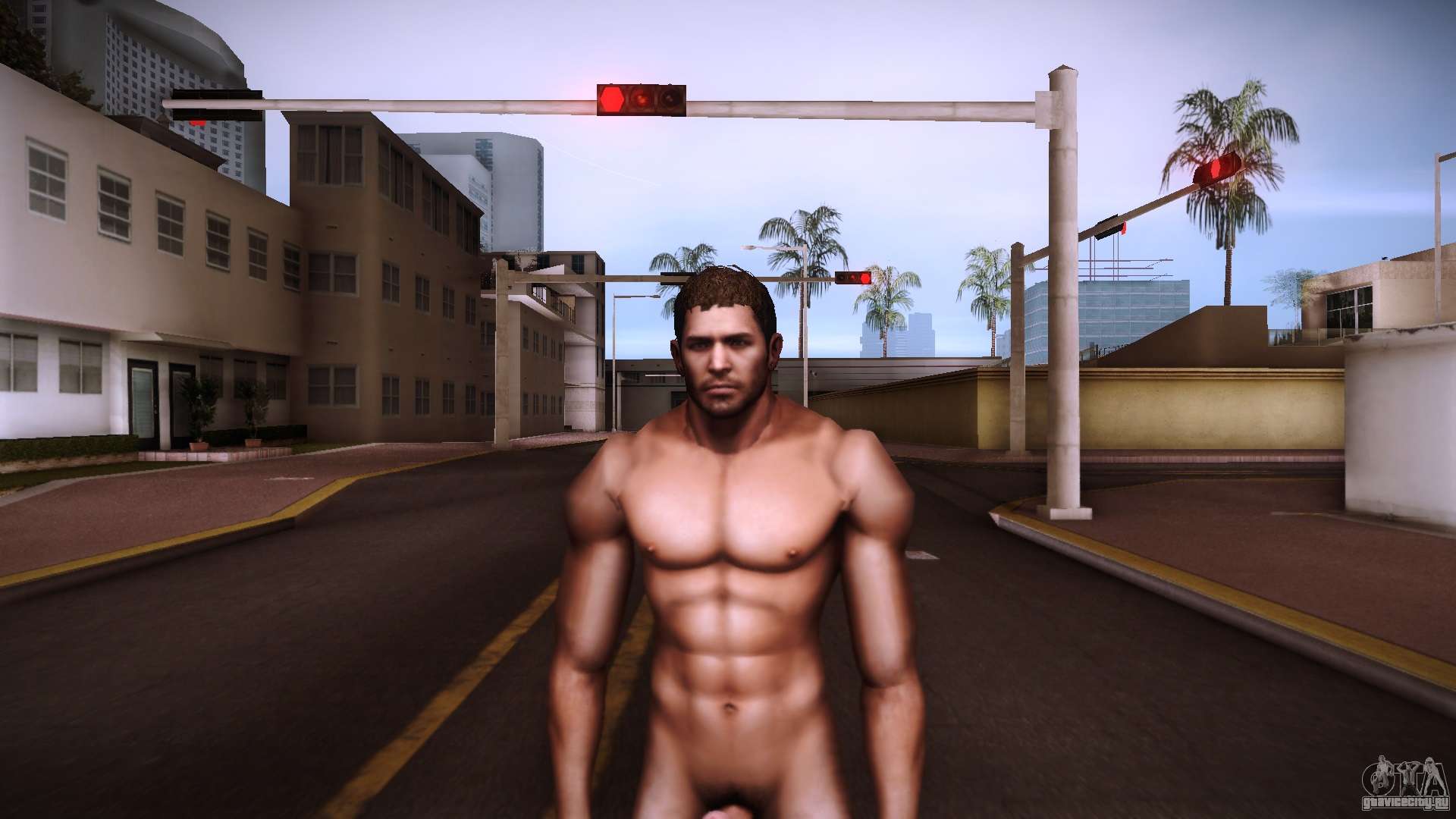 Chris Redfield Nude (Resident Evil Series) для GTA Vice City