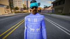 SFR2 в свитере с оленями для GTA San Andreas