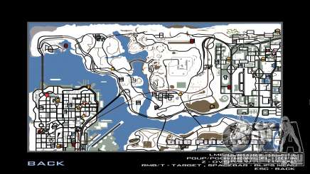 New White Map для GTA San Andreas