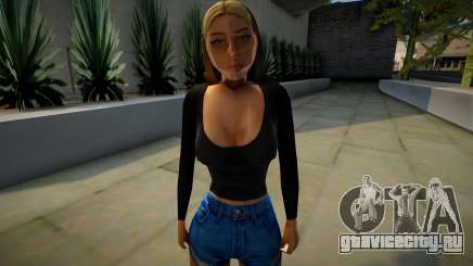 Girl in shorts для GTA San Andreas