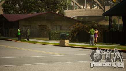 Realistic Civilization Of Grove Street (Green Ve для GTA San Andreas Definitive Edition