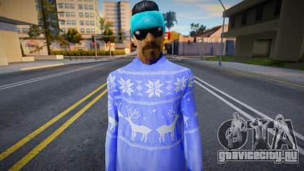 SFR2 в свитере с оленями для GTA San Andreas