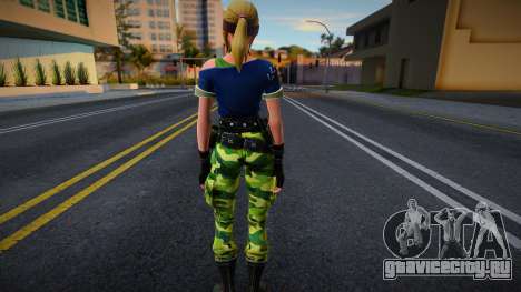 Army Girl - Creative Destruction для GTA San Andreas