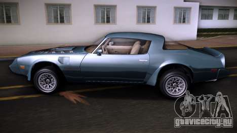 Pontiac Firebird Trans Am Turbo 80 для GTA Vice City