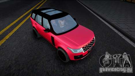 Land Rover Range Rover SVA 2020 для GTA San Andreas