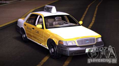 2003 Ford Crown Victoria Taxi для GTA Vice City