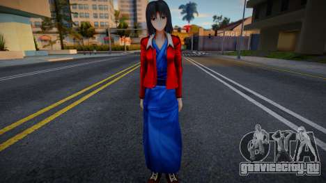 Shiki Ryougi from Fate Grand Order для GTA San Andreas