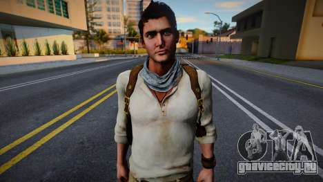 Nathan Drake из игры Uncharted 3 для GTA San Andreas