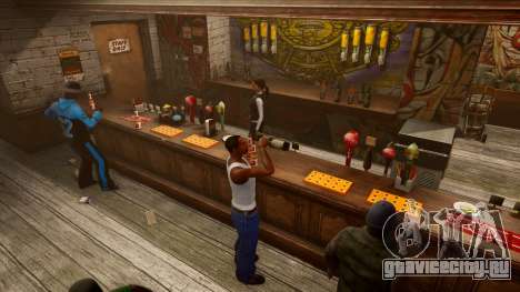 Realistic Drink At Bar In Ganton