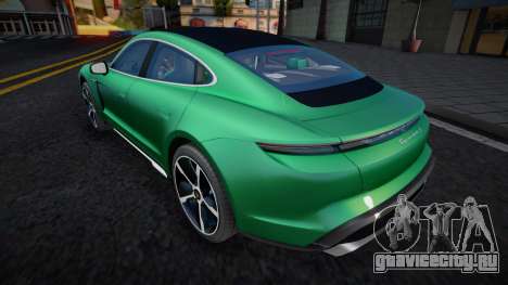 Porsche Taycan Turbo S 2020 (Insomnia) для GTA San Andreas