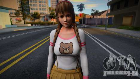 Hitomi Withe Bear для GTA San Andreas