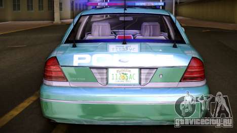 2003 Ford Crown Victoria Taxi Police для GTA Vice City