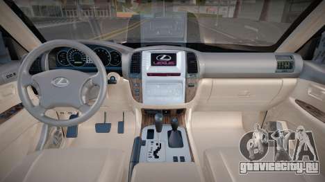 Lexus LX 470 Limited Edition J100 2007 для GTA San Andreas