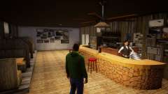 Realistic Drink At Bar In Lil Probe Inn для GTA San Andreas Definitive Edition