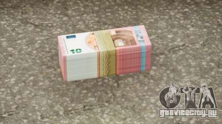 Realistic Banknote Euro 10 для GTA San Andreas Definitive Edition