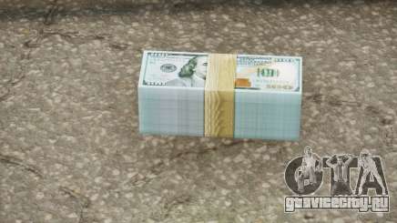 Realistic Banknote Dollar 100 для GTA San Andreas Definitive Edition