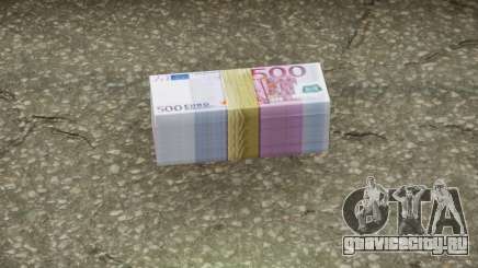 Realistic Banknote Euro 500 для GTA San Andreas Definitive Edition