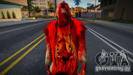 Zombie (pancia aperta e testa rotta) для GTA San Andreas