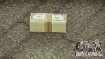Realistic Banknote Dollar 2 для GTA San Andreas Definitive Edition