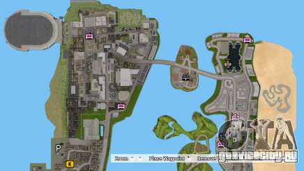 HD Satellite Map For ViceCity v1 для GTA Vice City Definitive Edition