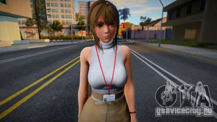 Misaki Yom Office Wear для GTA San Andreas