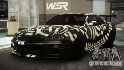 Nissan Skyline R34 GTR V-Spec II S3 для GTA 4