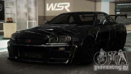 Nissan Skyline R34 GTR V-Spec II S5 для GTA 4