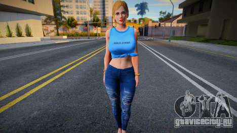 Dead or Alive Tina Armstrong Casual v.1 для GTA San Andreas